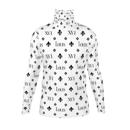 Slim Fit White with The fleur-de-lis Monogram