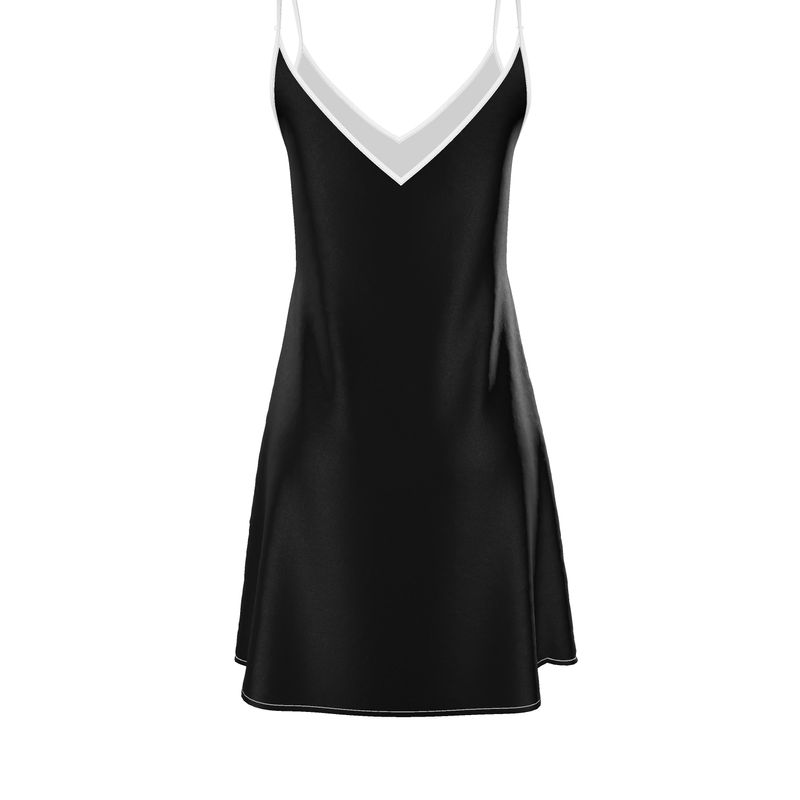 Louis XVI Slip Dress Dark Brown