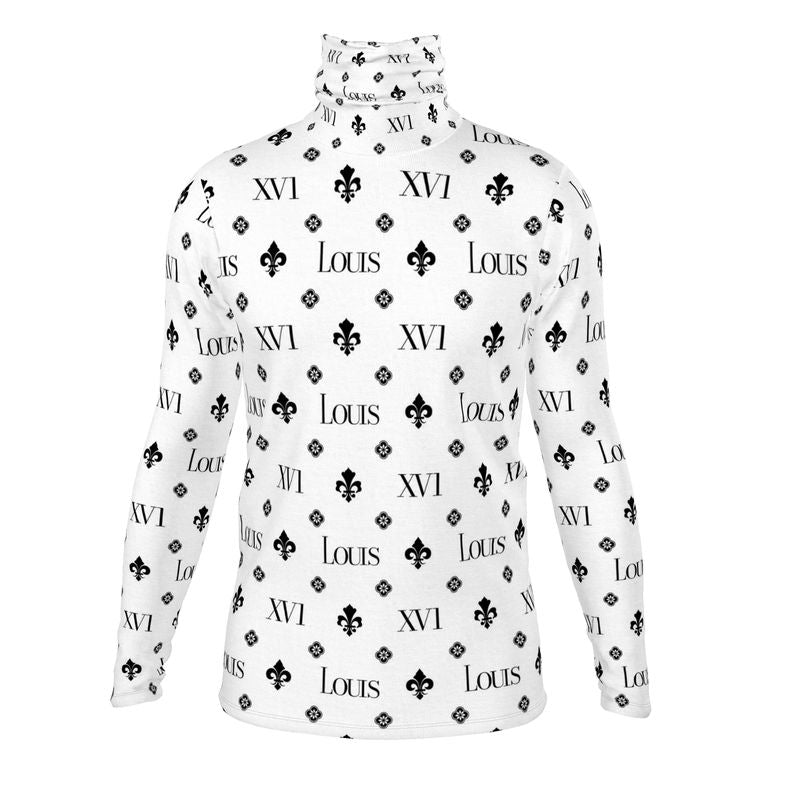 Slim Fit White with The fleur-de-lis Monogram