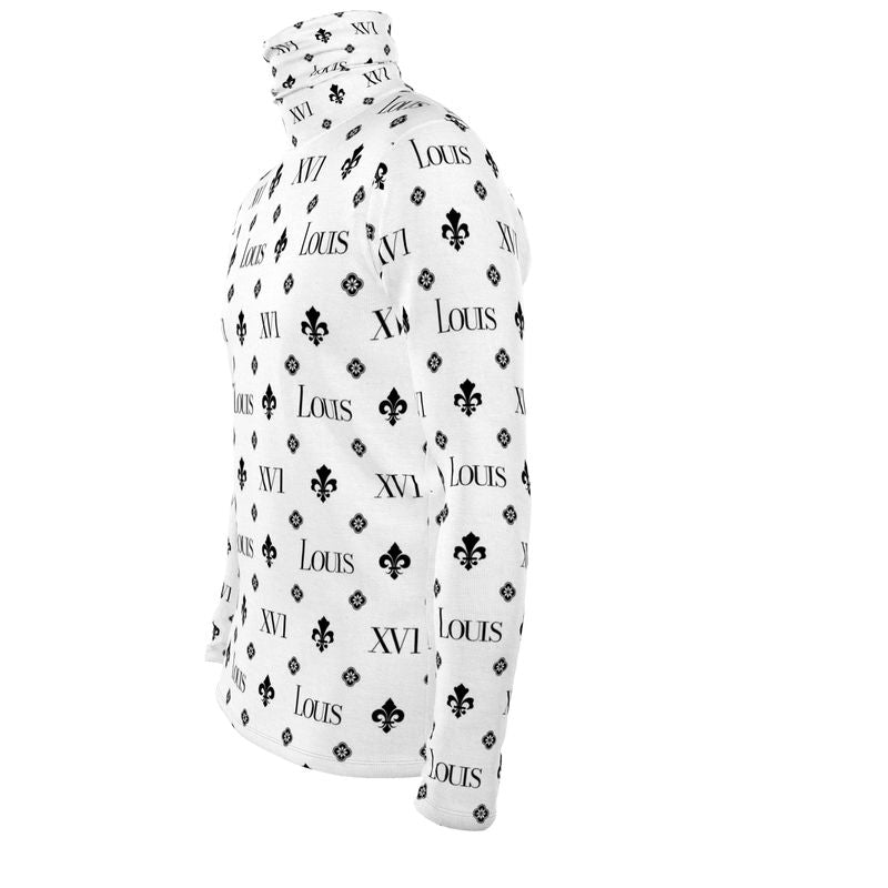 Slim Fit White with The fleur-de-lis Monogram