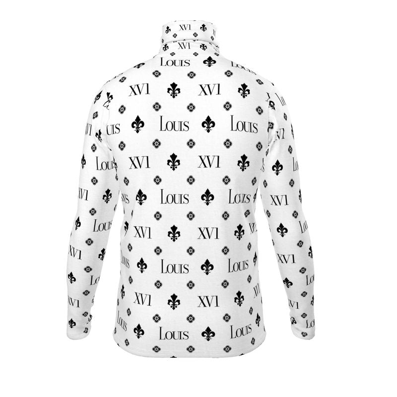 Slim Fit White with The fleur-de-lis Monogram