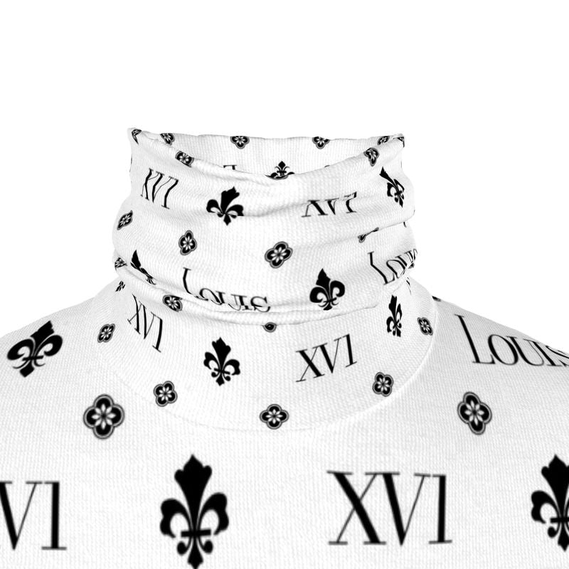 Slim Fit White with The fleur-de-lis Monogram