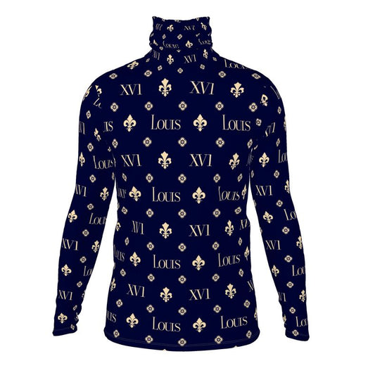 Slim Fit Navy  The fleur-de-lis Monogram