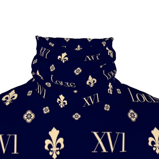 Slim Fit Navy  The fleur-de-lis Monogram