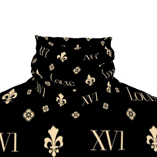 Slim Fit Black with The fleur-de-lis Monogram