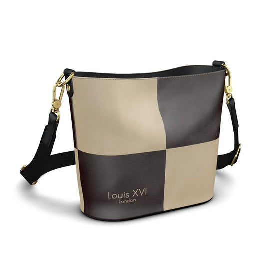 Louis XVI  Large Leather Bucket Tote – Timeless Luxury