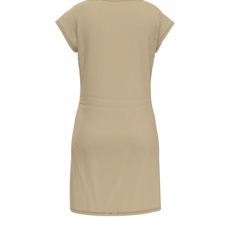 Louis XVI Long Tee Dress Tan
