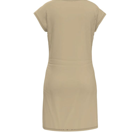 Louis XVI Long Tee Dress Tan