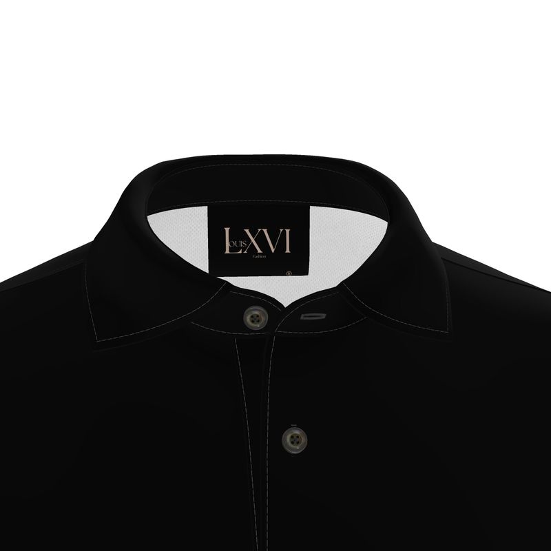 Louis XVI  Palace Casual Polo Black