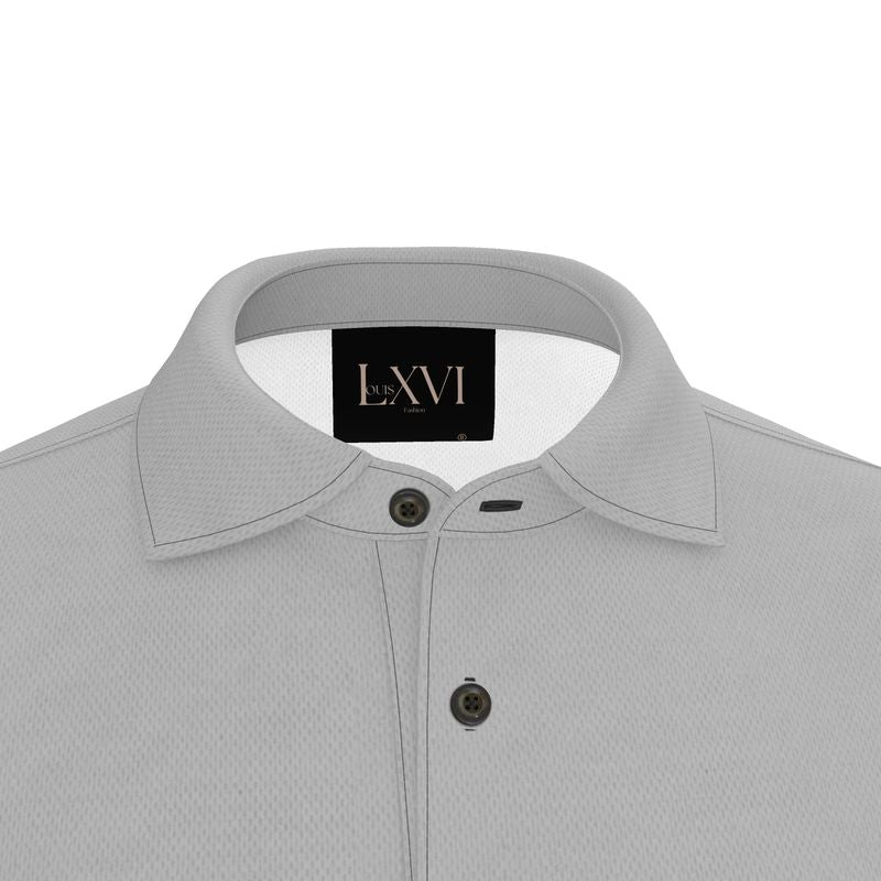 Louis XVI  Palace Casual Polo Gray