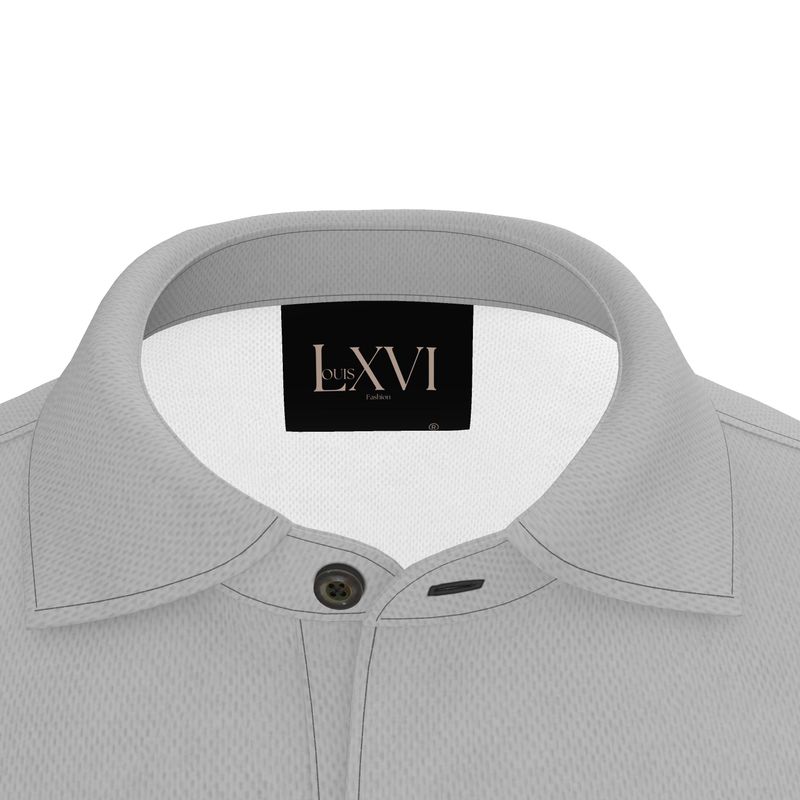 Louis XVI  Palace Casual Polo Gray