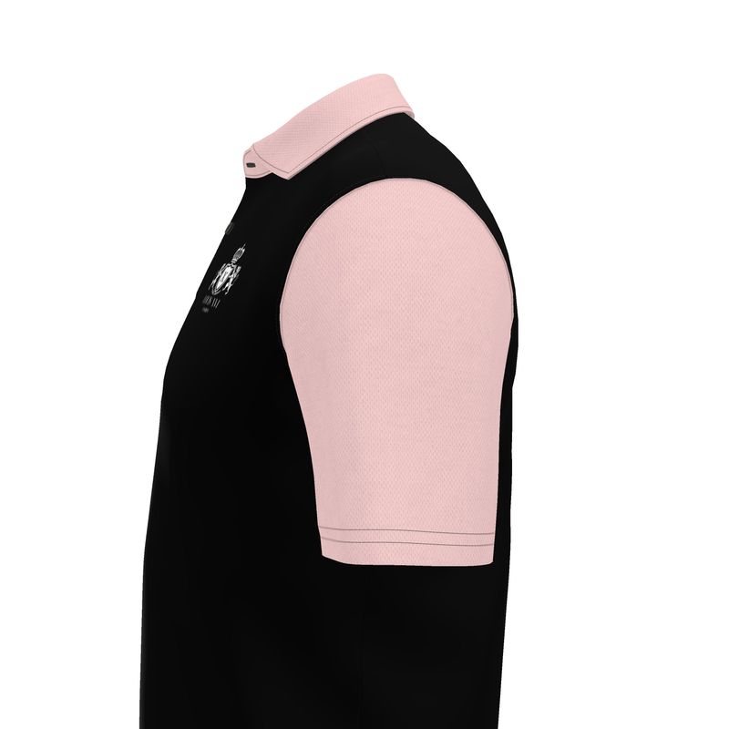 Louis XVI The Court Polo Black/Pink