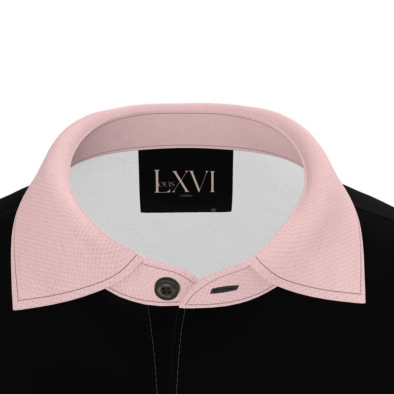 Louis XVI The Court Polo Black/Pink