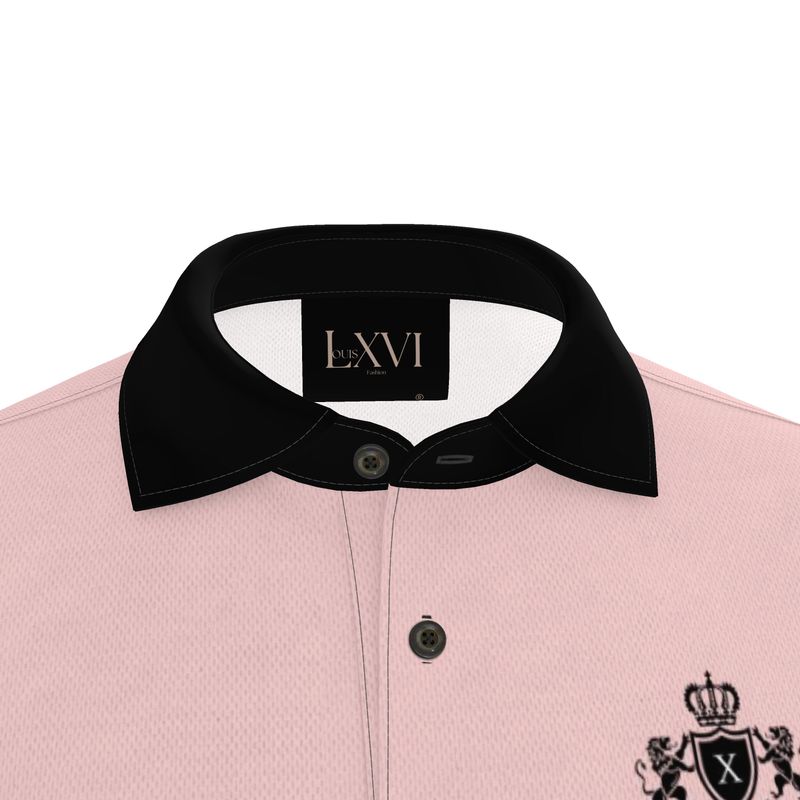 Louis XVI The Court Polo Pink/Black