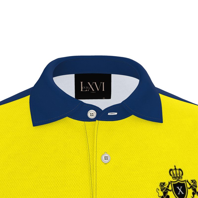 Louis XVI  The Court Polo Yellow/Navy