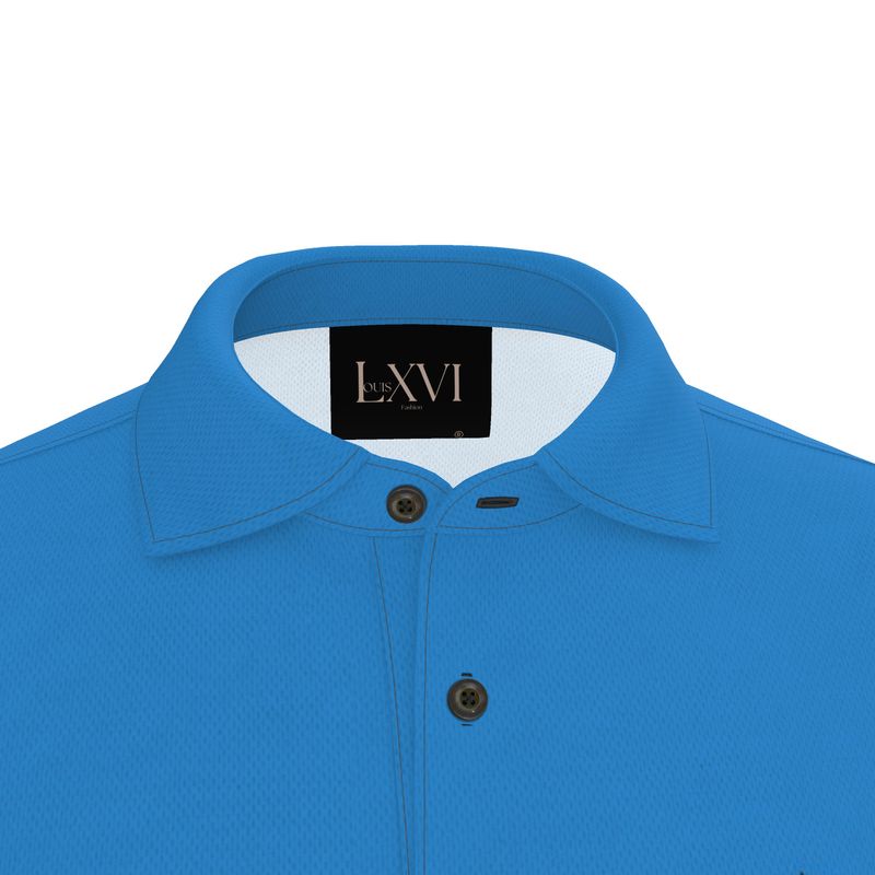 Louis XVI  Palace Casual Polo Light Blue