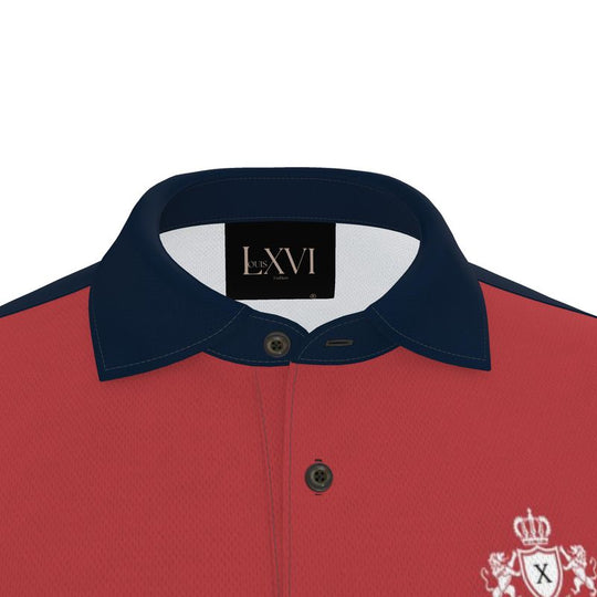 Louis XVI The Court Polo Red/Blue