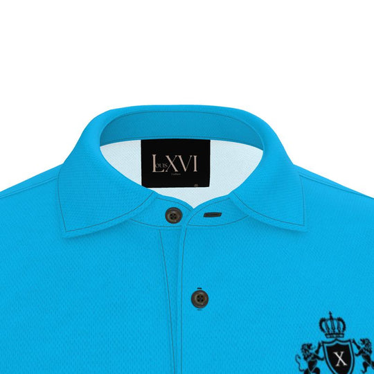 Louis XVI Palace Casual Polo Light Blue
