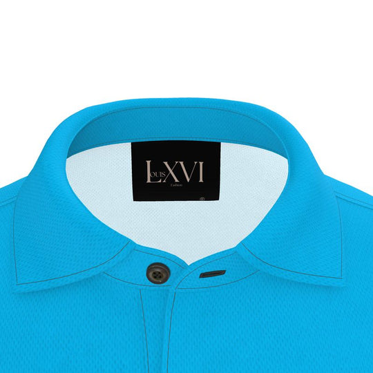 Louis XVI Palace Casual Polo Light Blue