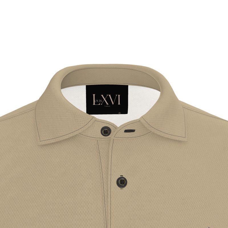 Louis XVI Palace Casual Polo Tan