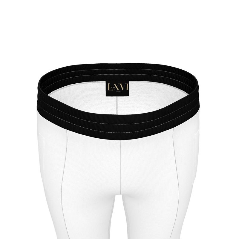 Louis XVI Royal Tracksuits  Pants White