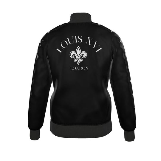 Louis XVI Royal Tracksuits Black on Black Jacket